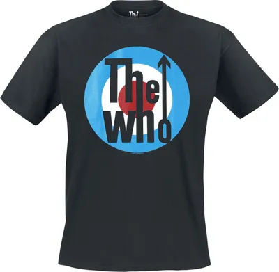 Produktbild von The Who T-Shirt Herren Classic Logo schwarz Band-Merch, Bands 100% Baumwolle XXL