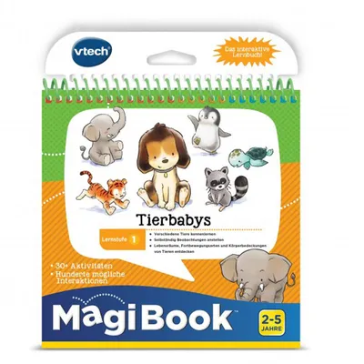 Produktbild von Magibook - Lernstufe 1 - Tierbabys