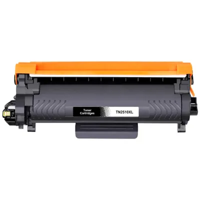 Produktbild von D&C TN-2510XL TN2510 TN2510XL Toner Mit Chip Kompatibel für Brother TN 2510XL 2510 für HL-L2400DW MFC-L2835DW DCP-L2620DW Schwarz (ca. 3000 Seiten), KI-generiertes Bild