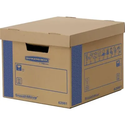 Produktbild von Fellowes 6206101, Schwarz, Braun, 46,4 cm, 49 l, 390 mm, 294 mm, 387 x 430 x 294 mm