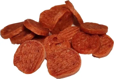 Zdjęcie produktu dla Przysmak dla psa Talarki z kaczką i kurczakiem Petitto 500g