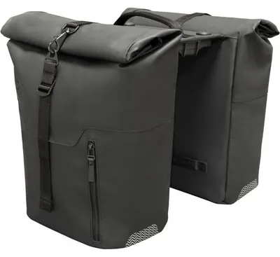 Produktbild von Racktime Doppeltasche Virgil 2.0 - Wasserdichte Fahrradtasche für Gepäckträge...