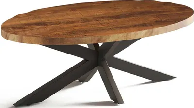 Image de Couchtisch Madeira | 130 x 70 x 45 | Mangolienholz-Design