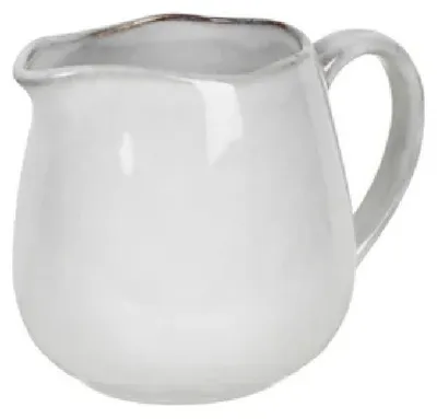 Immagine prodotto di Broste Copenhagen, brocca per il latte in vetro effetto sabbia, collezione Nordic, capacità 0,3 litri