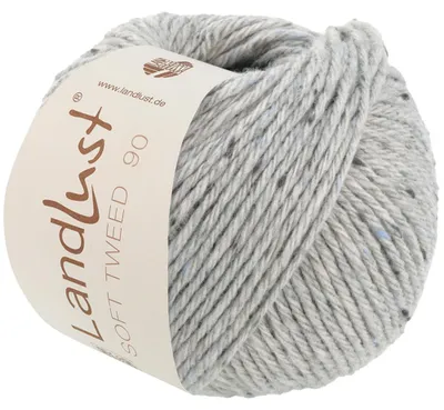 Produktbild von Lana Grossa - Landlust Soft Tweed 90 0017 hellgrau meliert
