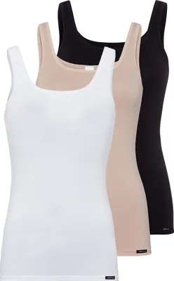 Produktbild von Damen Tank Top 3er Pack Baumwolle Tank Top von der Marke Skiny 40