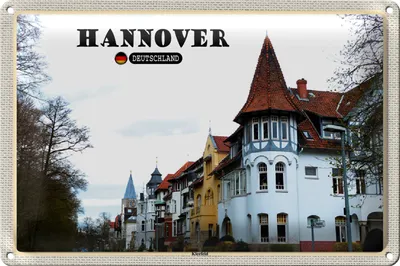 Produktbild von Blechschild Städte Hannover Kleefeld Architektur 30x20cm
