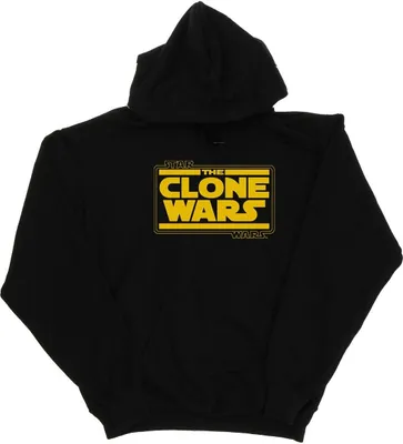 Produktbild von Star Wars - "Clone Wars" Kapuzenpullover für Jungen BI11682 (128) (Schwarz)