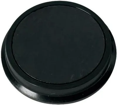 Produktbild von Alco Haftmagnet 7mm Ø 32mm schwarz 4 Stück