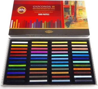 Produktbild von KOH-I-NOOR Gioconda Hard Pastels Trockenpastellset 48 Stück