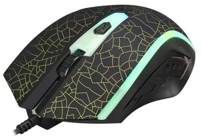 Produktbild von Xtrike Me GM-110, Beidhändig, Optisch, USB Typ-A, 3600 DPI, Schwarz