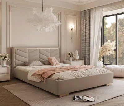 Produktbild von Polsterbett AURORA 180x200 mit Bettkasten und Metallgestell Boston 17