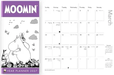 Produktbild von Moomin 2027 Year Planner - Month to View