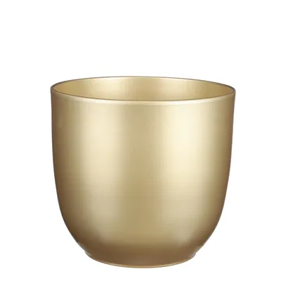 Produktbild von Mica Decorations Tusca Blumentopf - H23 x Ø25 cm - Gold