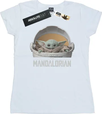 Produktbild von Star Wars - "The Mandalorian The Child" T-Shirt für Damen BI48227 (XXL) (Weiß)