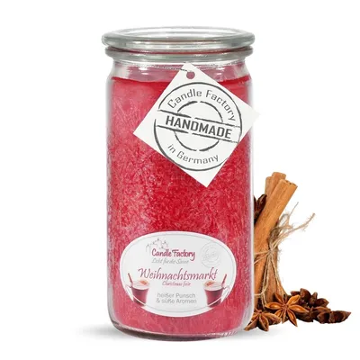 Obrázok produktu pre Vôňová sviečka „Vianočné trhy“ – výber veľkosti: Mini-Jumbo