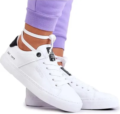Zdjęcie produktu dla Skórzane Trampki Big Star JJ274211 Białe 41