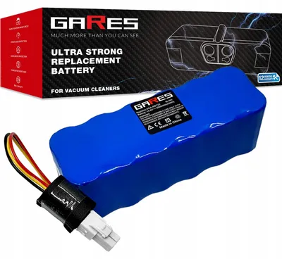 Obrázok produktu pre GARES Akumulátor Batéria pre Samsung Navibot SR8845 SR8895 SR8730 SR8855 | 14,4V 3Ah | Zosilnená séria High-Performance | Vysoký výkon | Gares