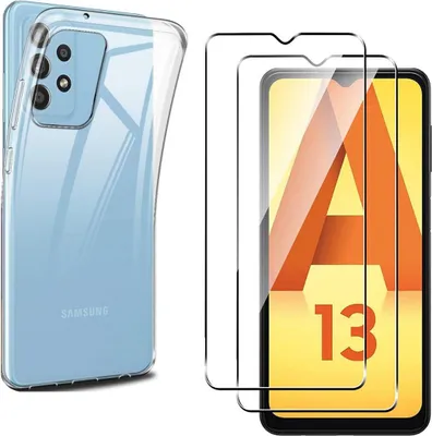 Obrázok produktu pre Puzdro pre Samsung Galaxy A13 4G s 2 ochrannými krytmi z tvrdeného skla Phonillico®