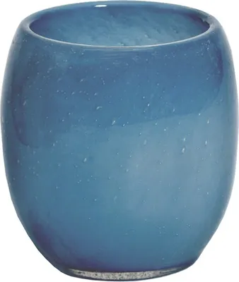Produktbild von Teelichthalter 13cm blau