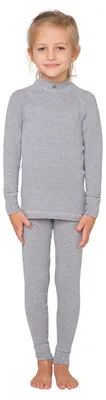 Produktbild von Meteor - Basisschicht-Set für Kinder PP6763 (122) (Grau)