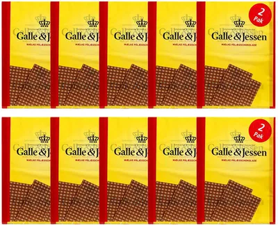 Produktbild von 10 x Galle & Jessen Mælk Pålægschokolade (Vollmilch) 2x108g