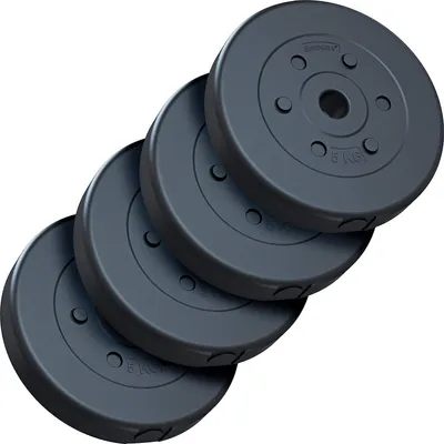 Obrázek produktu pro Sada 20 kg závaží 4x5 kg plastové, otvor 30/31 mm