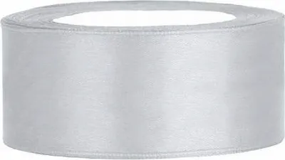 Produktbild von Satinband Silber Breit 25m - Einheitsgröße