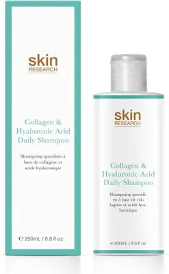 Produktbild von Skin Research Tägliches Haarshampoo mit Kollagen und Hyaluronsäure, 250 ml