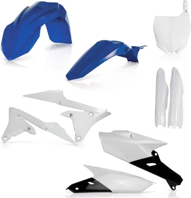 Obrázok produktu pre ACERBIS sada kapotáže 9 dielov 2014 model modrá/biela pre YAMAHA YZ F