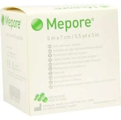 Produktbild von MEPORE Wundverband unsteril 7 cmx5 m
