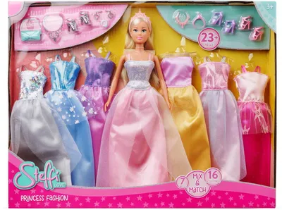 Image de Steffi Love, la princesse Modepop, avec 7 robes