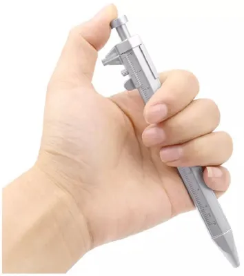 Obrázek produktu pro Kutilské pero Caliper 10 CM - multifunkční pravítko s měřítkem