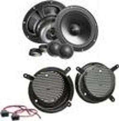 Produktbild von ETON POW172.2 3 Ohm Lautsprecher Einbauset für Mercedes SLK R170 2 Wege vorne