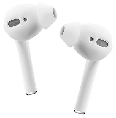 Zdjęcie produktu dla Końcówki silikonowe do airpods 1 generacji zestaw 6 szt biały