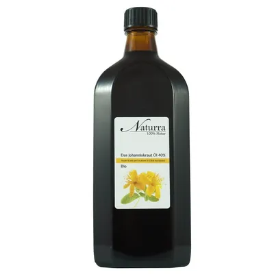 Bio Johanniskraut-Mazerat 250ml unraffiniert nativ vegan Hautöl Naturkosmetik