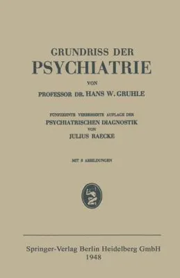 Zdjęcie produktu dla Grundriss der Psychiatrie