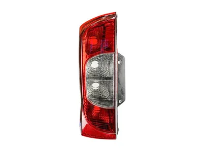 Image de Feu arrière Feu arrière pour Fiat Fiorino Qubo 2008-2024 Gauche pour porte arrière battante verticale sans support de lampe
