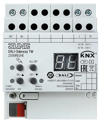 Immagine prodotto di JUNG KNX DALI-Gateway TW 2099REGHE