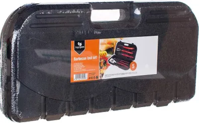 Immagine prodotto di Set per barbecue, 5 pezzi, in valigetta