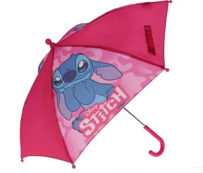 Produktbild von Lilo & Stitch Regenschirm Stockschirm Wetterschirm Regenbegleiter für Kinder Ø 52 cm