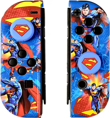 Image de Blade Kit Sticker+ Grips+Game-Tasche DC Superman Switch