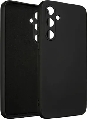 Produktbild von Beline Hülle Silikon Samsung A35 A356Schwarz/Schwarz
