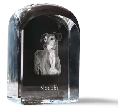 Obrázok produktu pre Saluki krištáľová pečiatka s psom Art-Dog