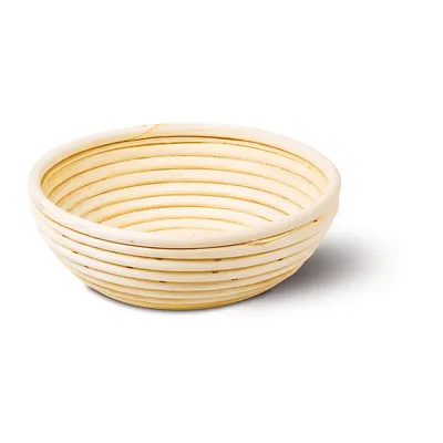 Produktbild von Rohrbackschüssel, rund, 3 Pfund, Ø 25cm x H 8,5cm, Gärform, Brotform, Brotteig