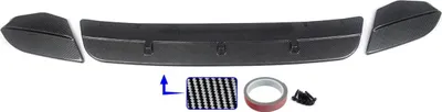 Obrázok produktu pre Bolt Edge, predný spojler - Pre BMW X3M F97 / X4M F98 (2019-2022) - Lesklý čierny / karbónový vzhľad - Autopríslušenstvo