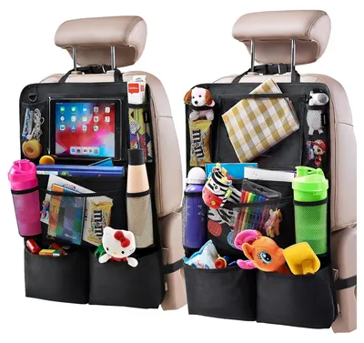 Produktbild von Travelhawk Auto Organizer Autostoel Kinder iPad-houder Zwart