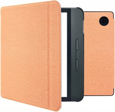 Image de imoshion Toile de nuit Bibliothèque avec support pour Kobo Libra H2O - Peach