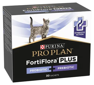 Obrázek produktu pro Fortiflora Plus pro kočky - Purina Pro Plan veterinární krmiva