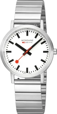 Produktbild von Mondaine Uni Uhr Classic Armbanduhr 36 mm A660.30314.16SBJ Edelstahl